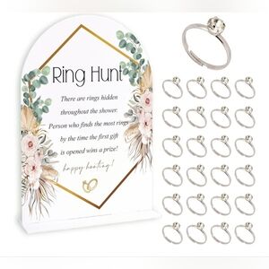 Bridal‎ Shower Ring Hunt Games, Funny Ring Hunt Games NEW
